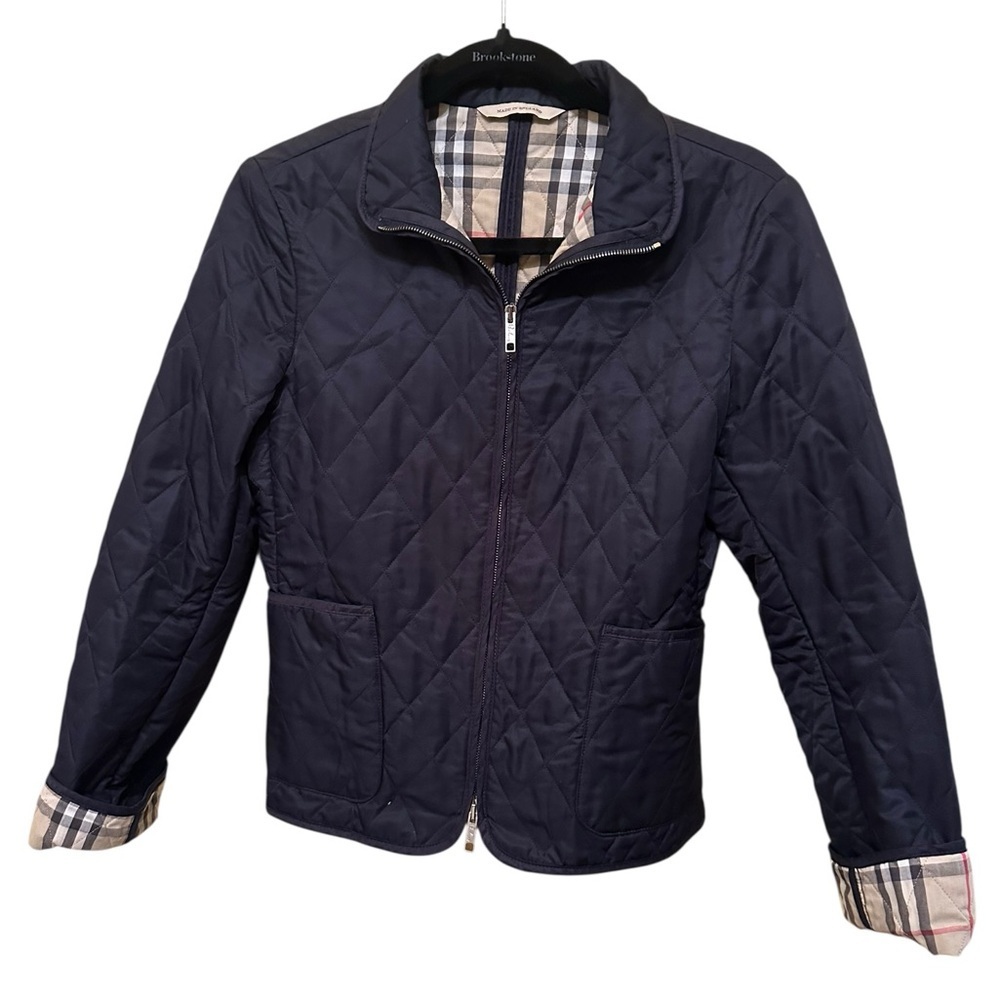 Burberry black Quilted Jacket regular size M